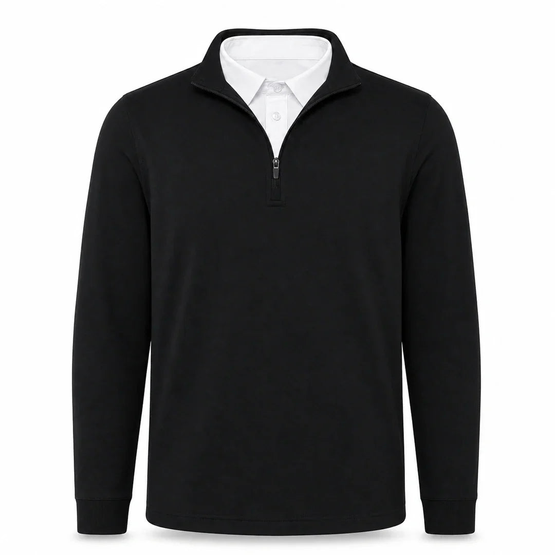 LIAM™ | Leon - Men’s Ultra-Comfortable 2-in-1 Quarter-Zip