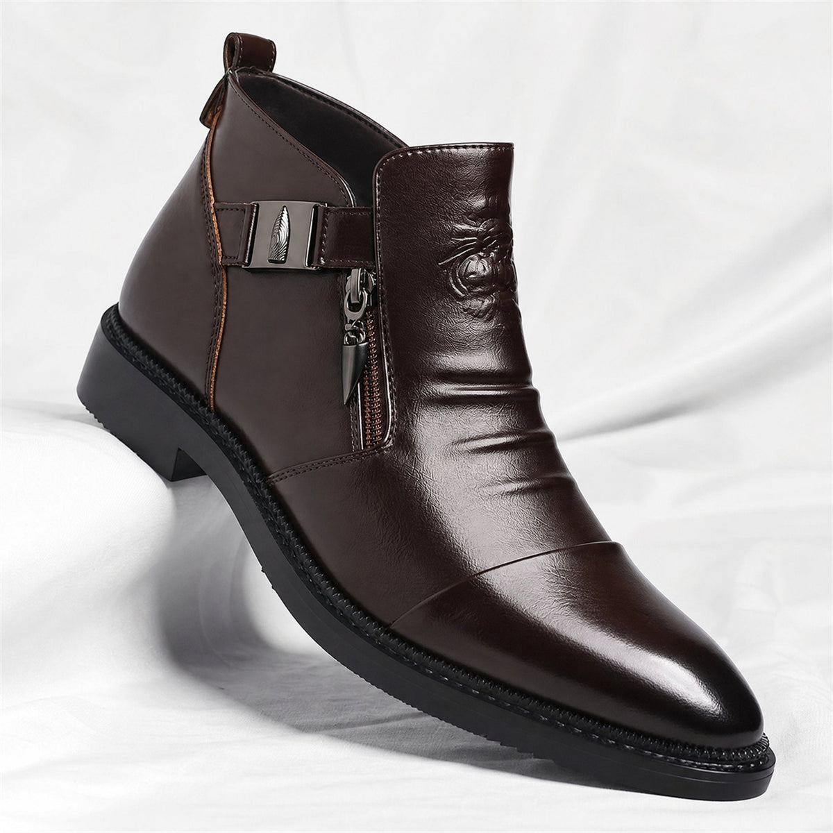 LIAM™ | Cristiano Leather Heritage Boots