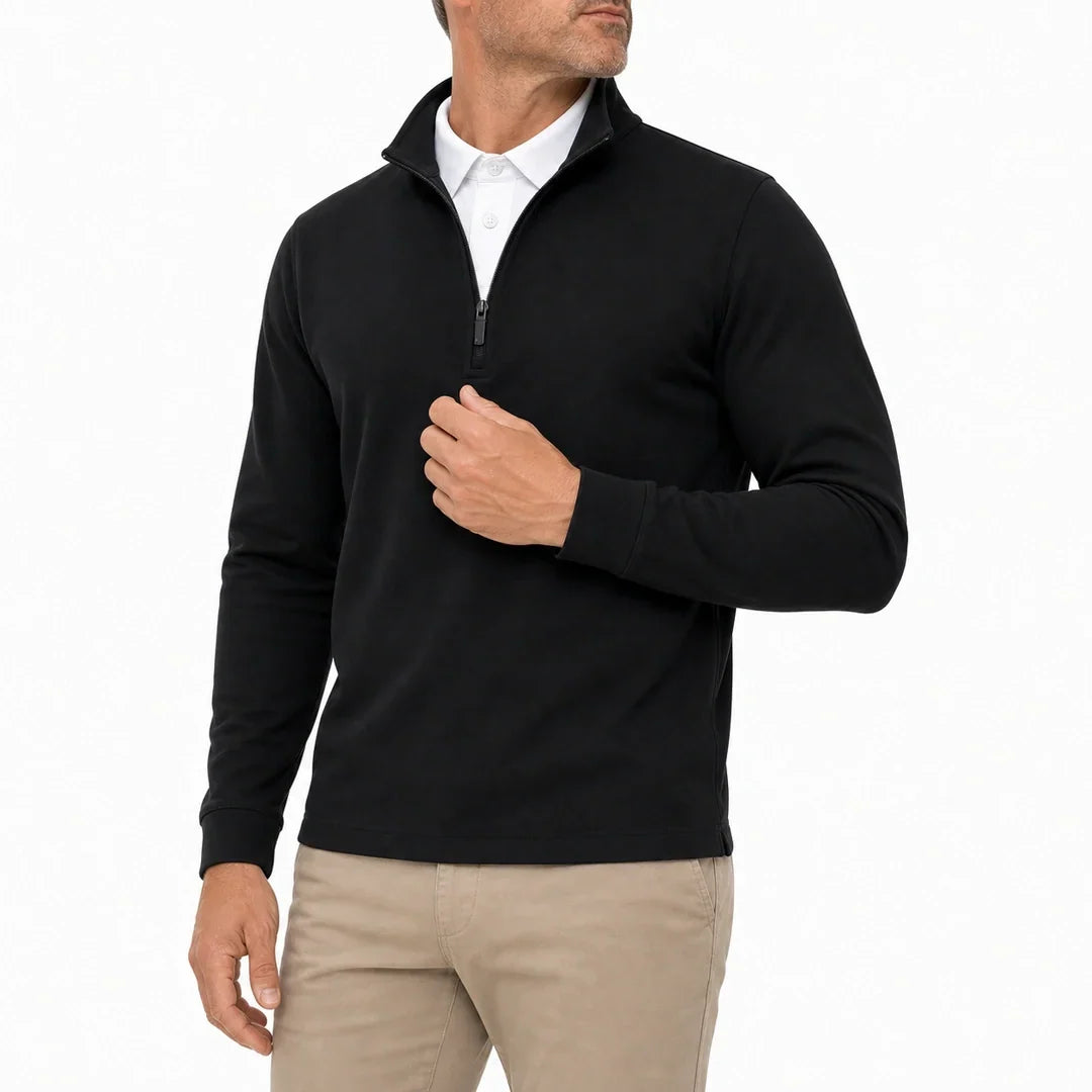 LIAM™ | Leon - Men’s Ultra-Comfortable 2-in-1 Quarter-Zip