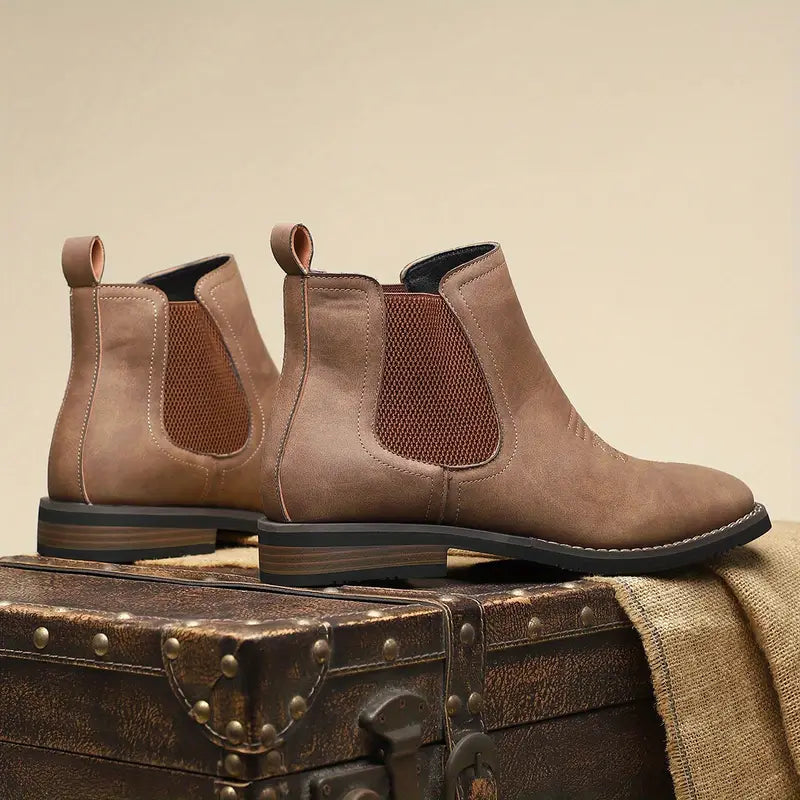 LIAM™ | CLASSIC LEATHER BOOTS