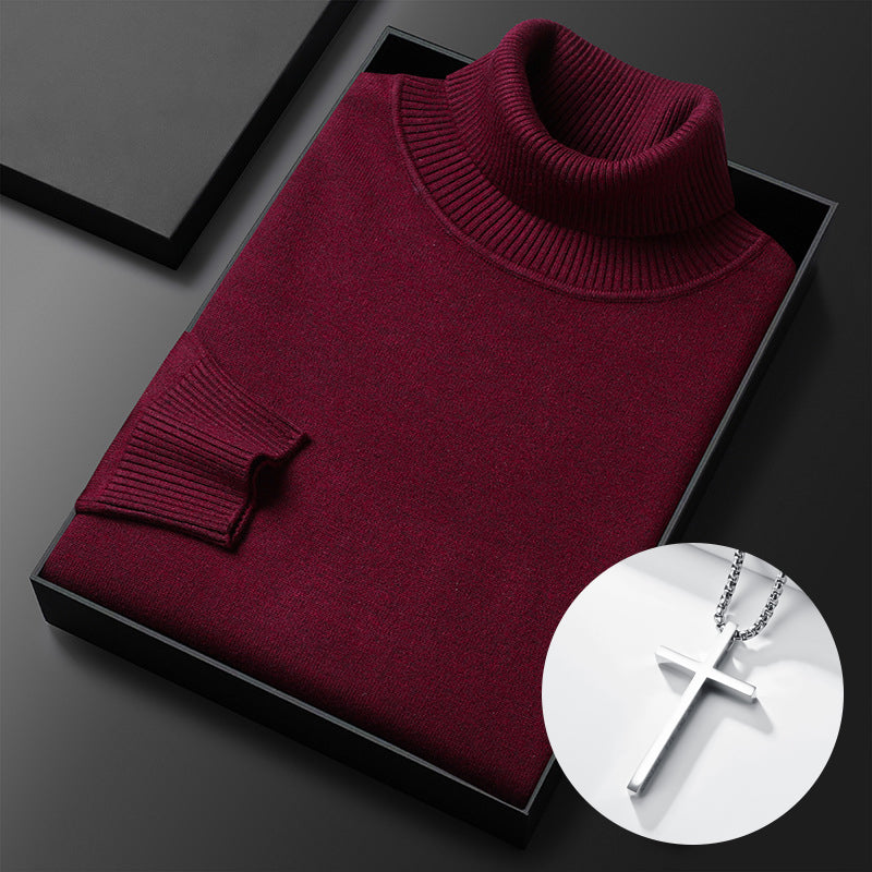 LIAM™ | Men's Solid-Color Premium Turtleneck Sweater