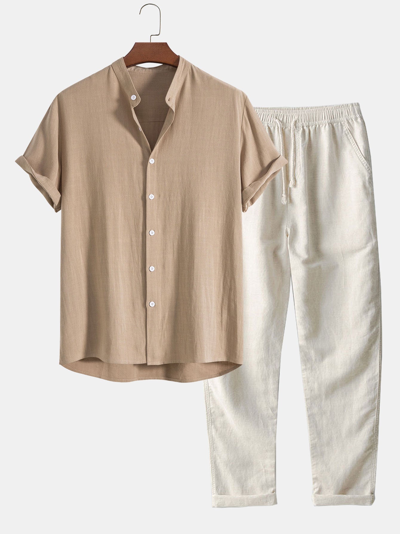 LIAM™ | Men's Relaxed Linen Co-Ord Set