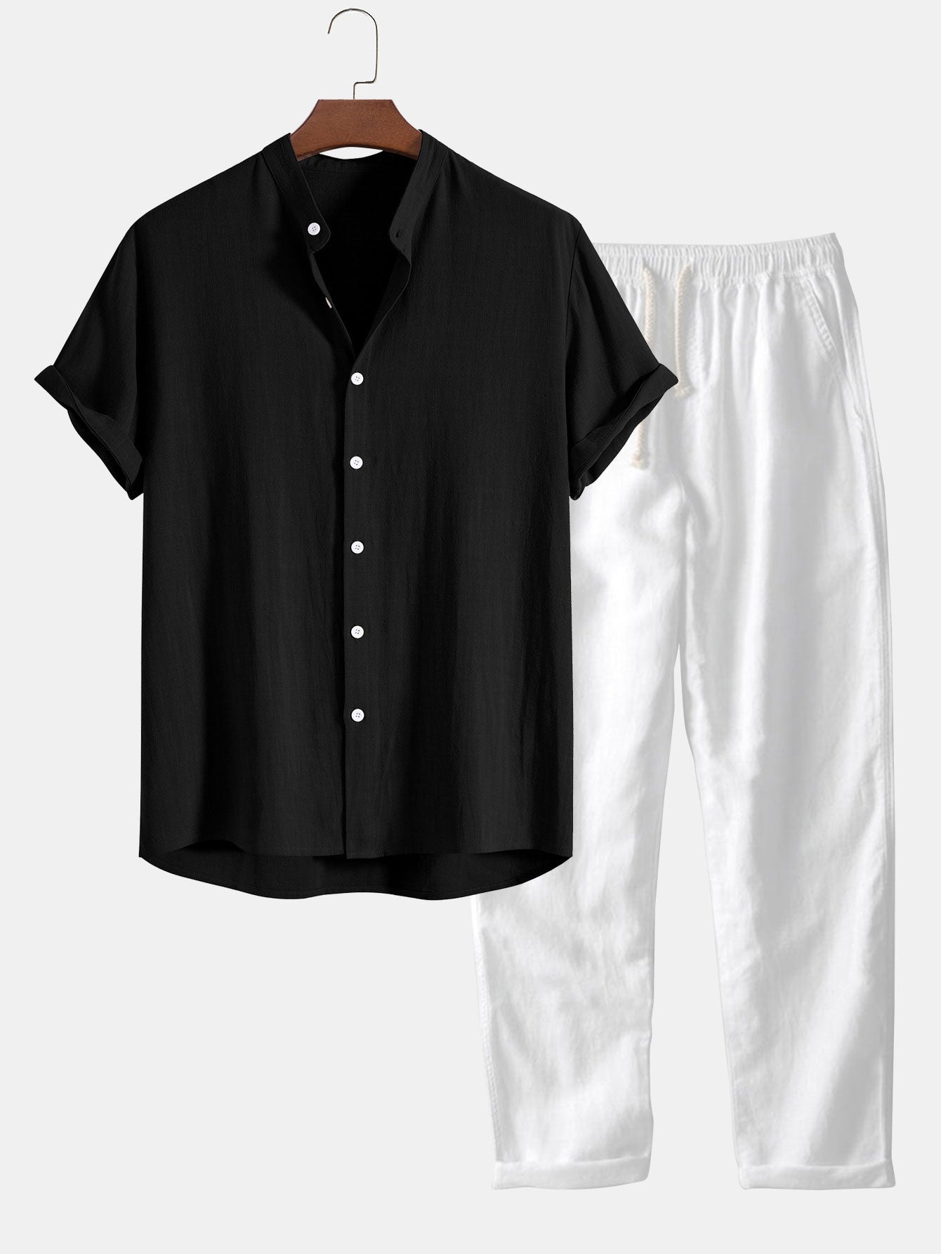LIAM™ | Men's Relaxed Linen Co-Ord Set