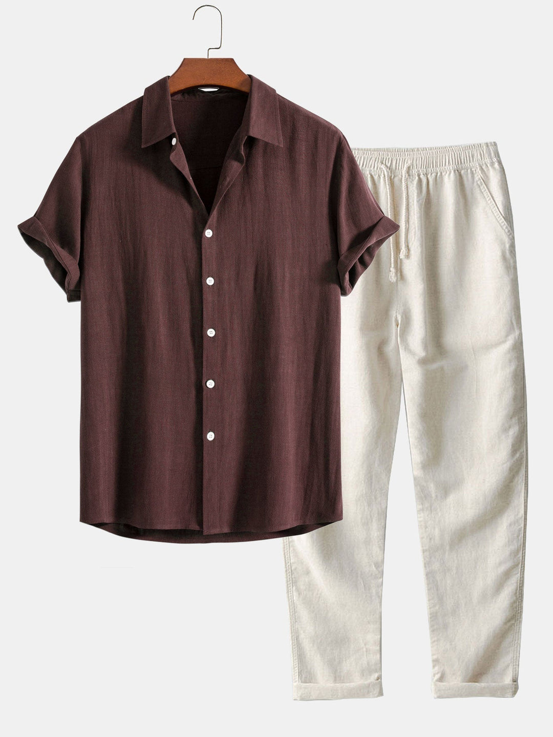 LIAM™ | Men's Relaxed Linen Co-Ord Set