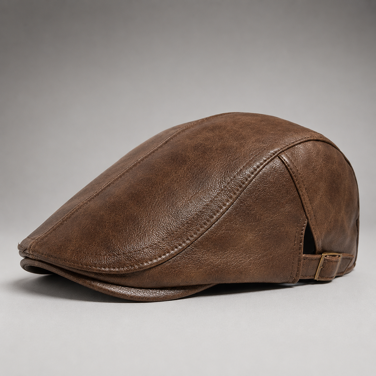 LIAM™ | Hawthorne Leather Driving Cap