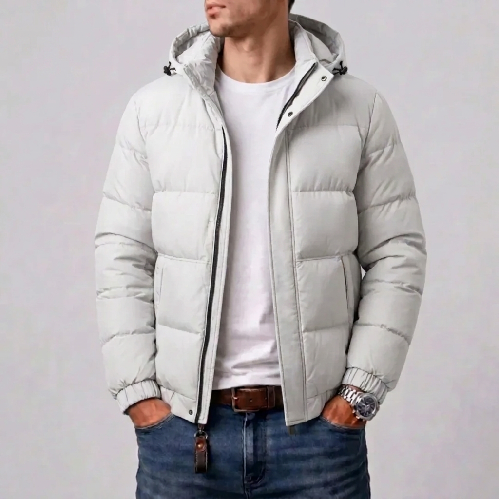 LIAM™ | Hooded Quilted Puffer Jacket