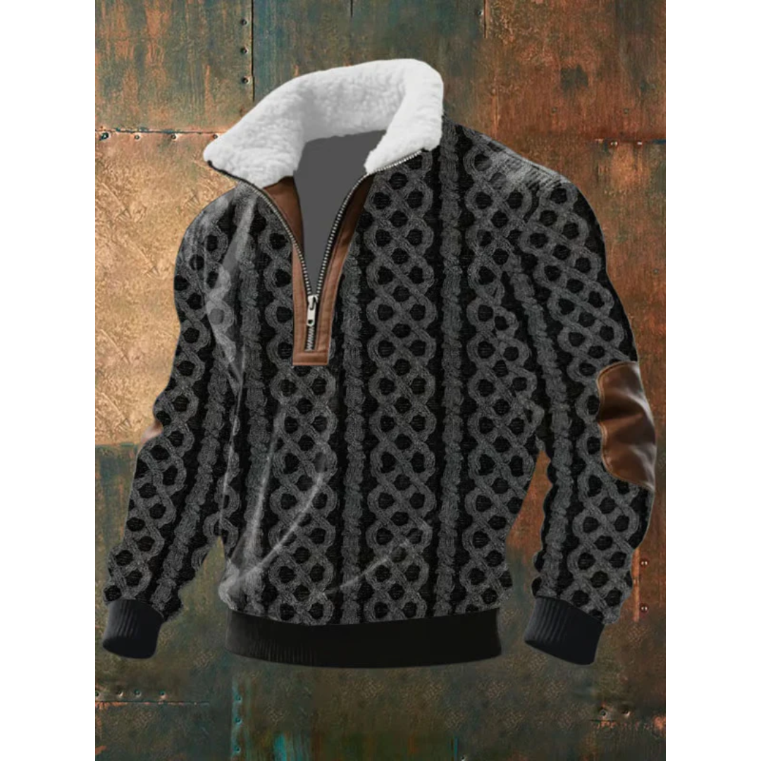 LIAM™ | HIGH COLLAR SWEATER