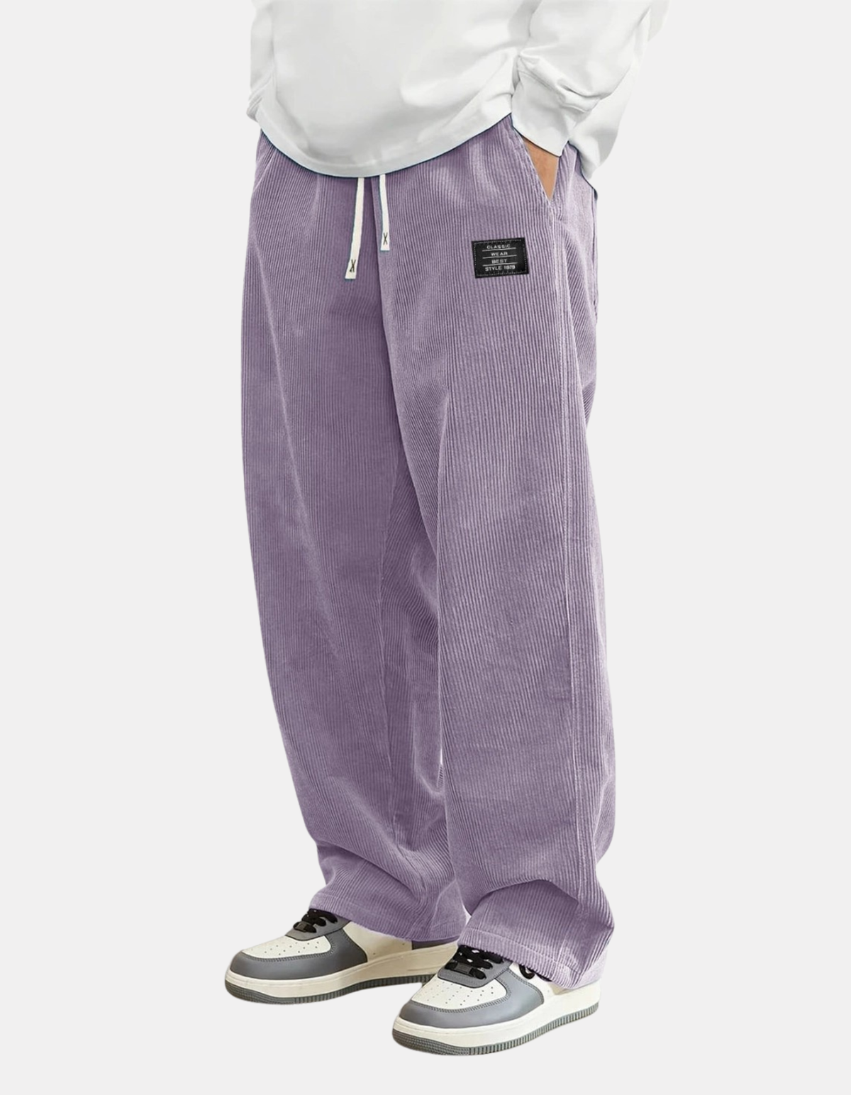 LIAM™ | James Relaxed-fit Corduroy Trousers