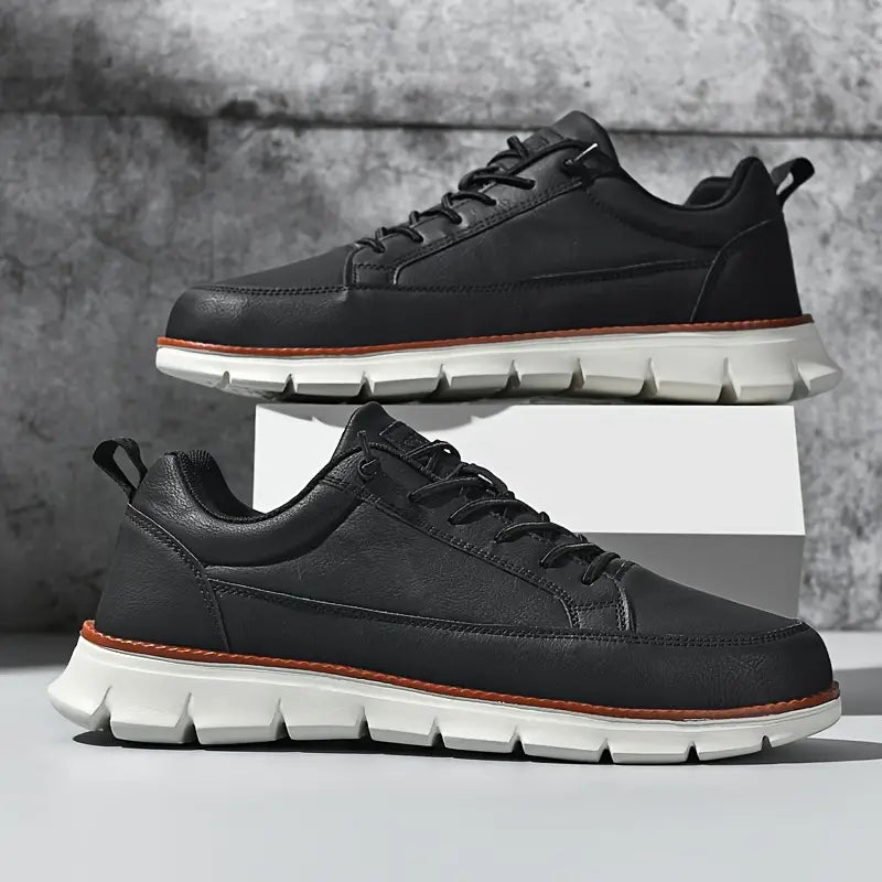 LIAM™ | LEATHER SNEAKERS WITH SUPPORT