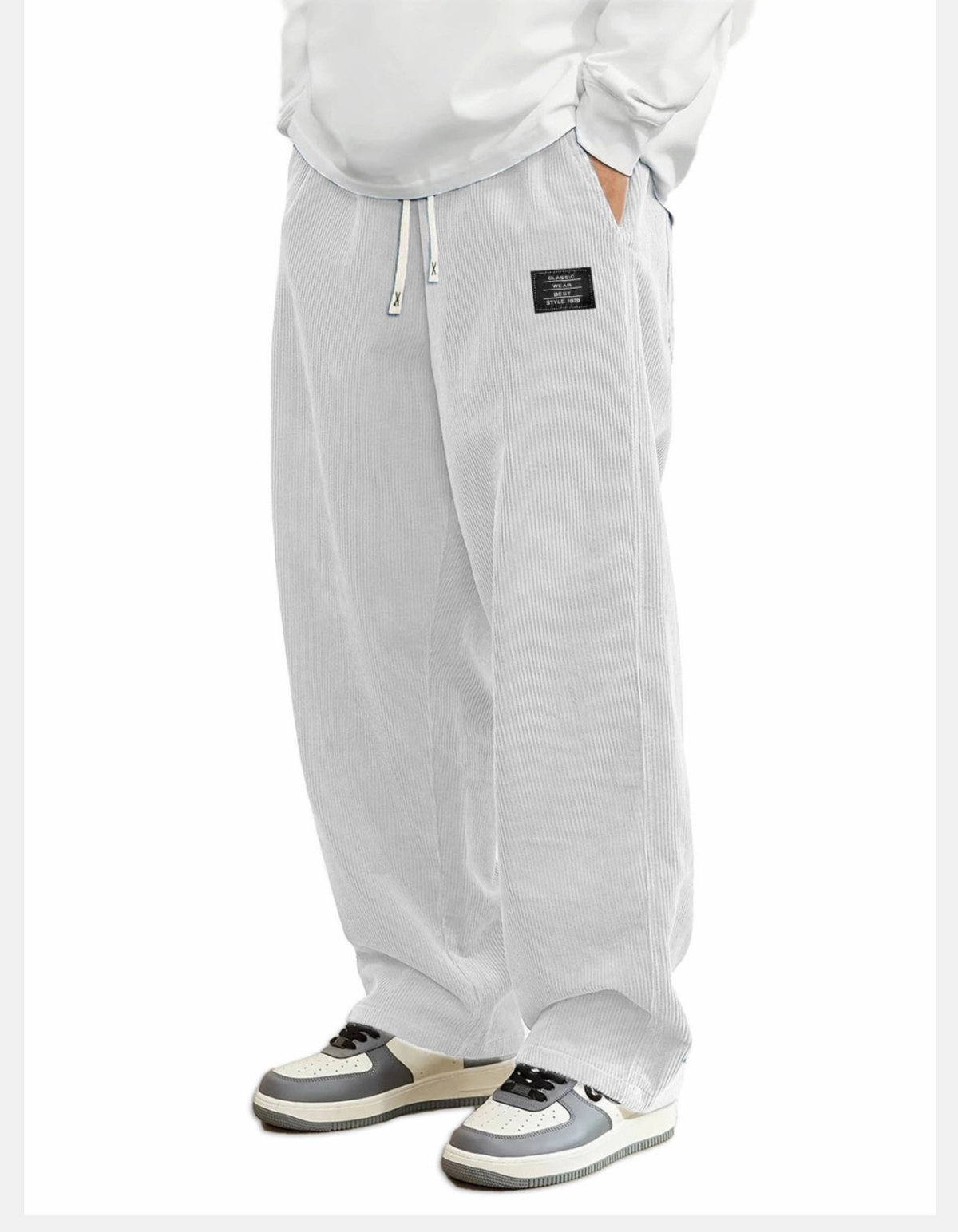 LIAM™ | James Relaxed-fit Corduroy Trousers