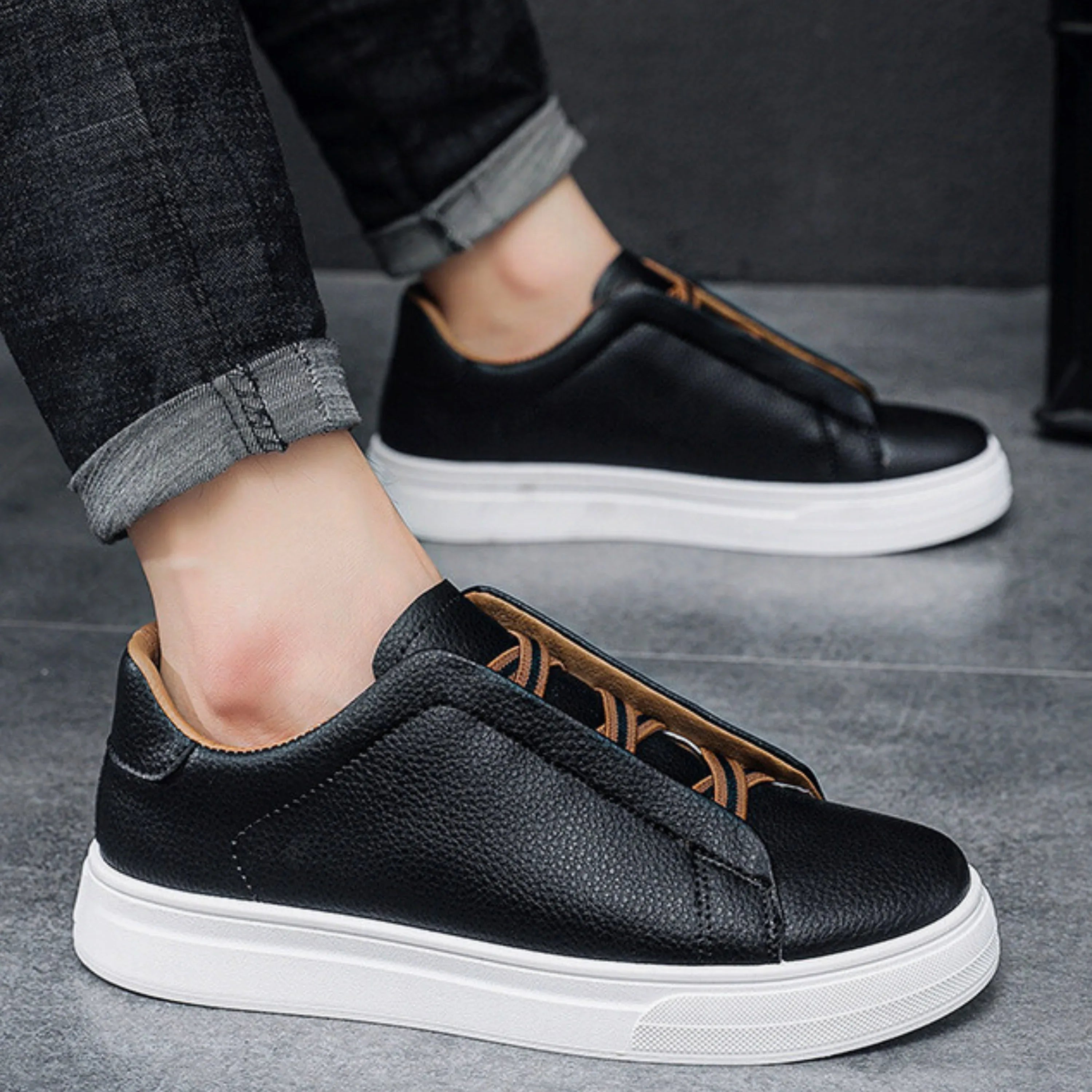 LIAM™ | Men's Slip-On Court Shoes
