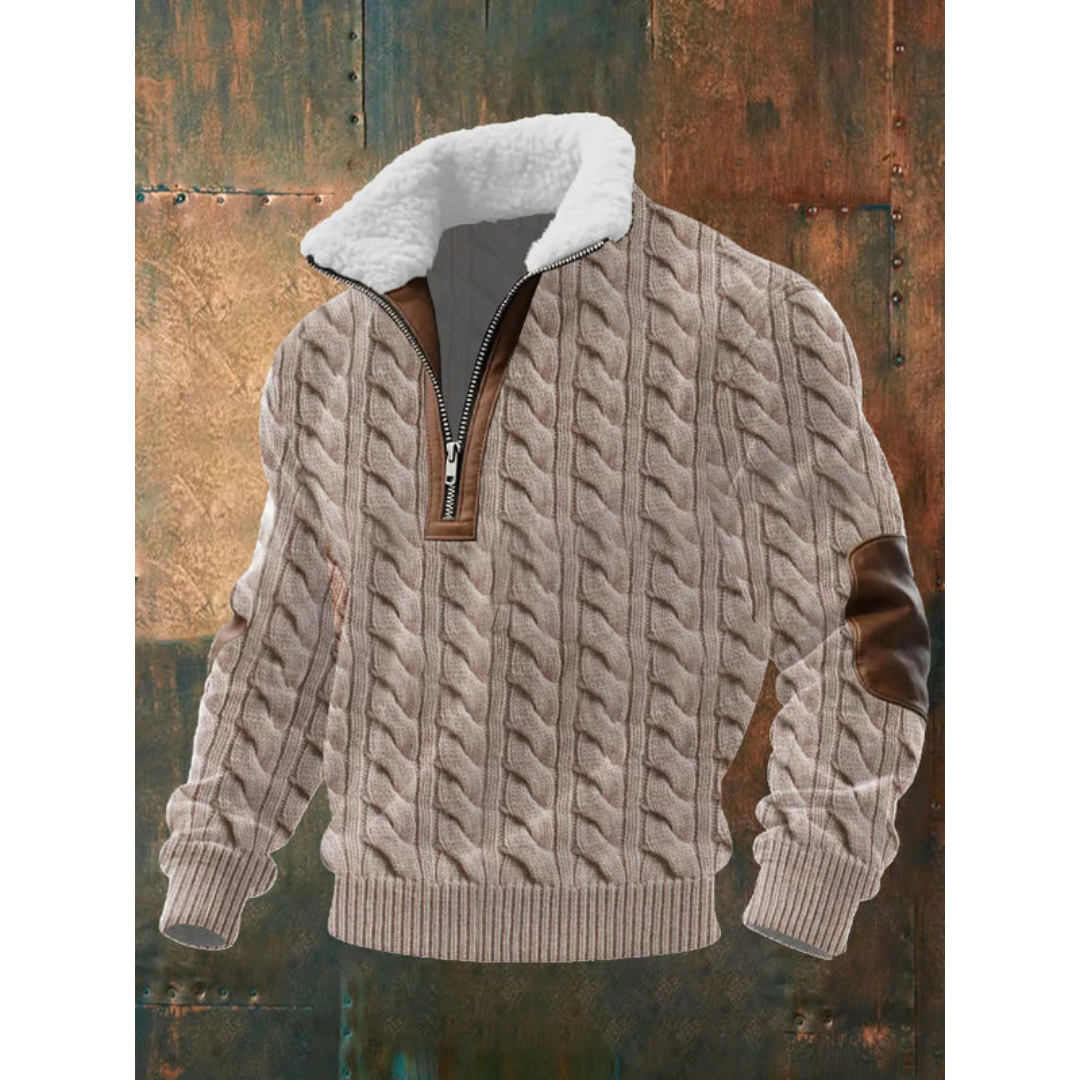 LIAM™ | HIGH COLLAR SWEATER