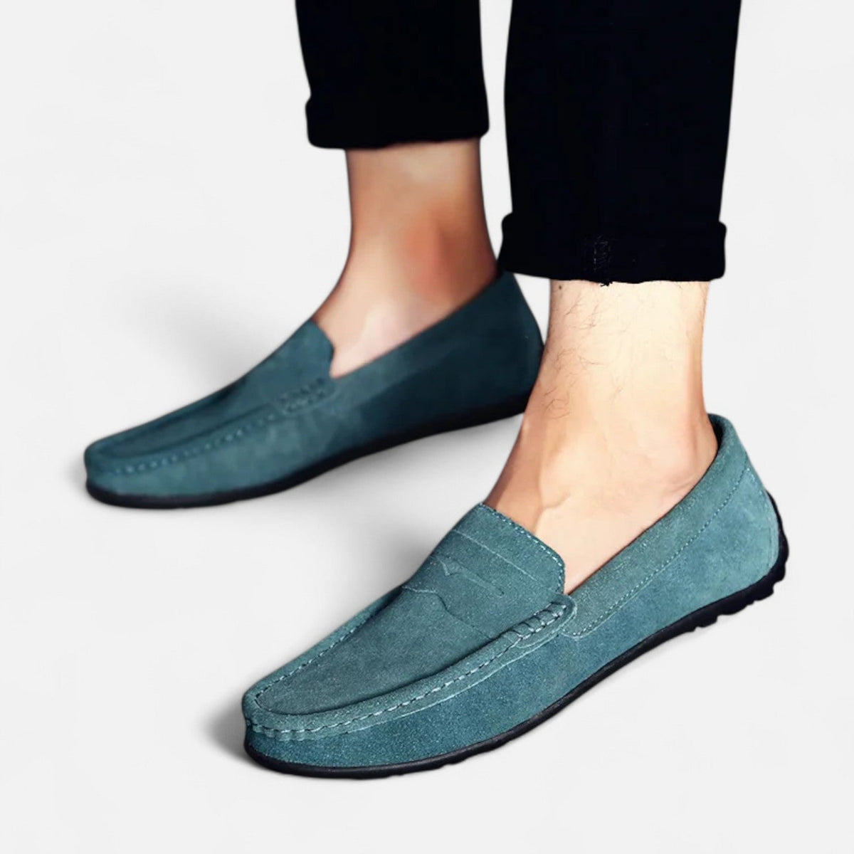 LIAM™ | Suede Slip-Ons