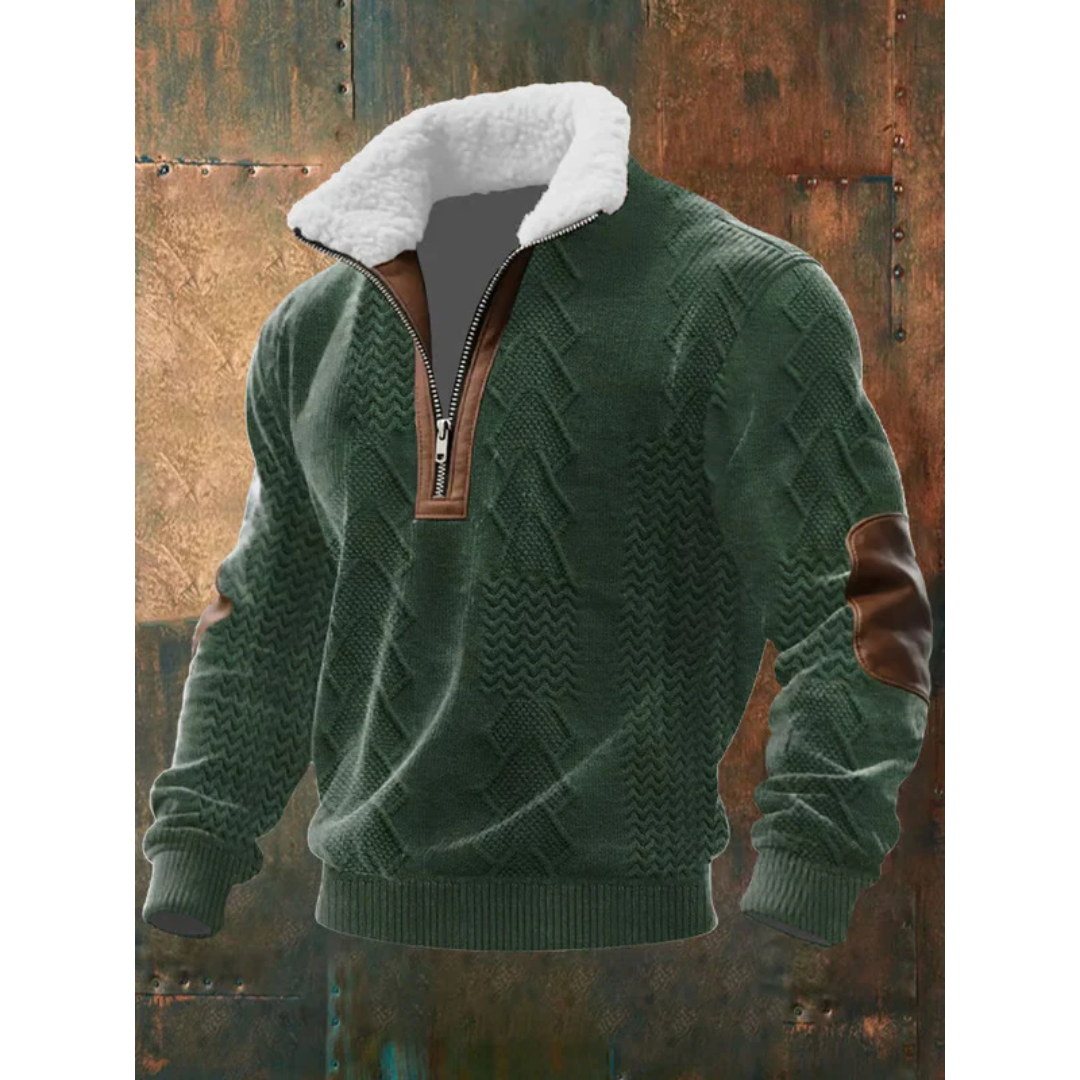 LIAM™ | HIGH COLLAR SWEATER