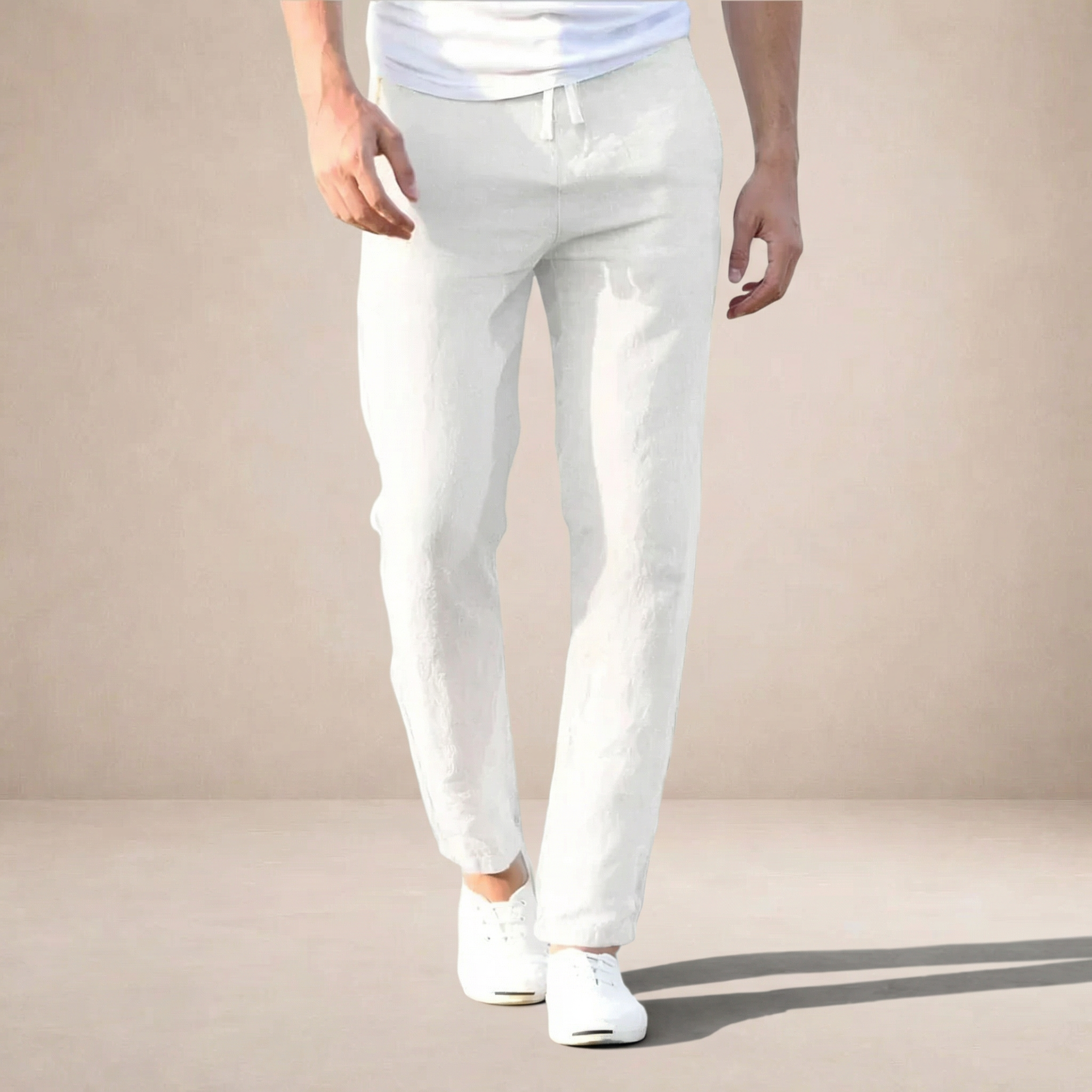 LIAM™ | Linen Trousers