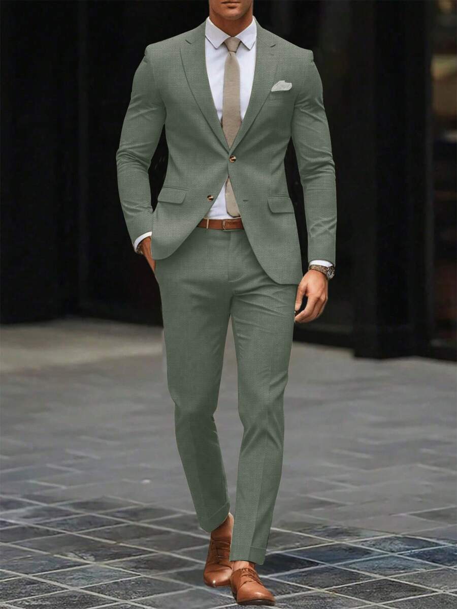LIAM™ | Men's Slim Two-Piece Casual Suit