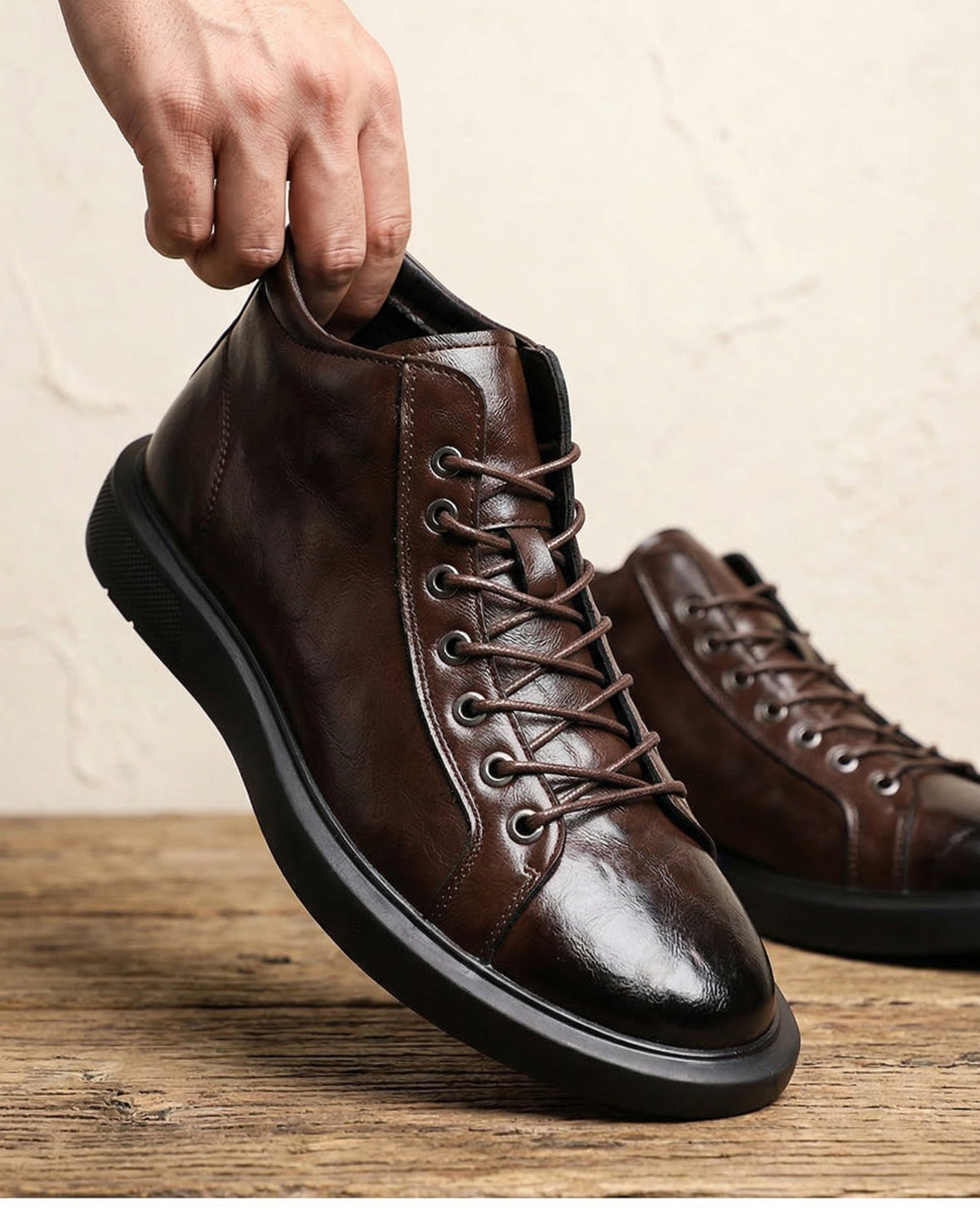 LIAM™ | Alfonso Leather Boots