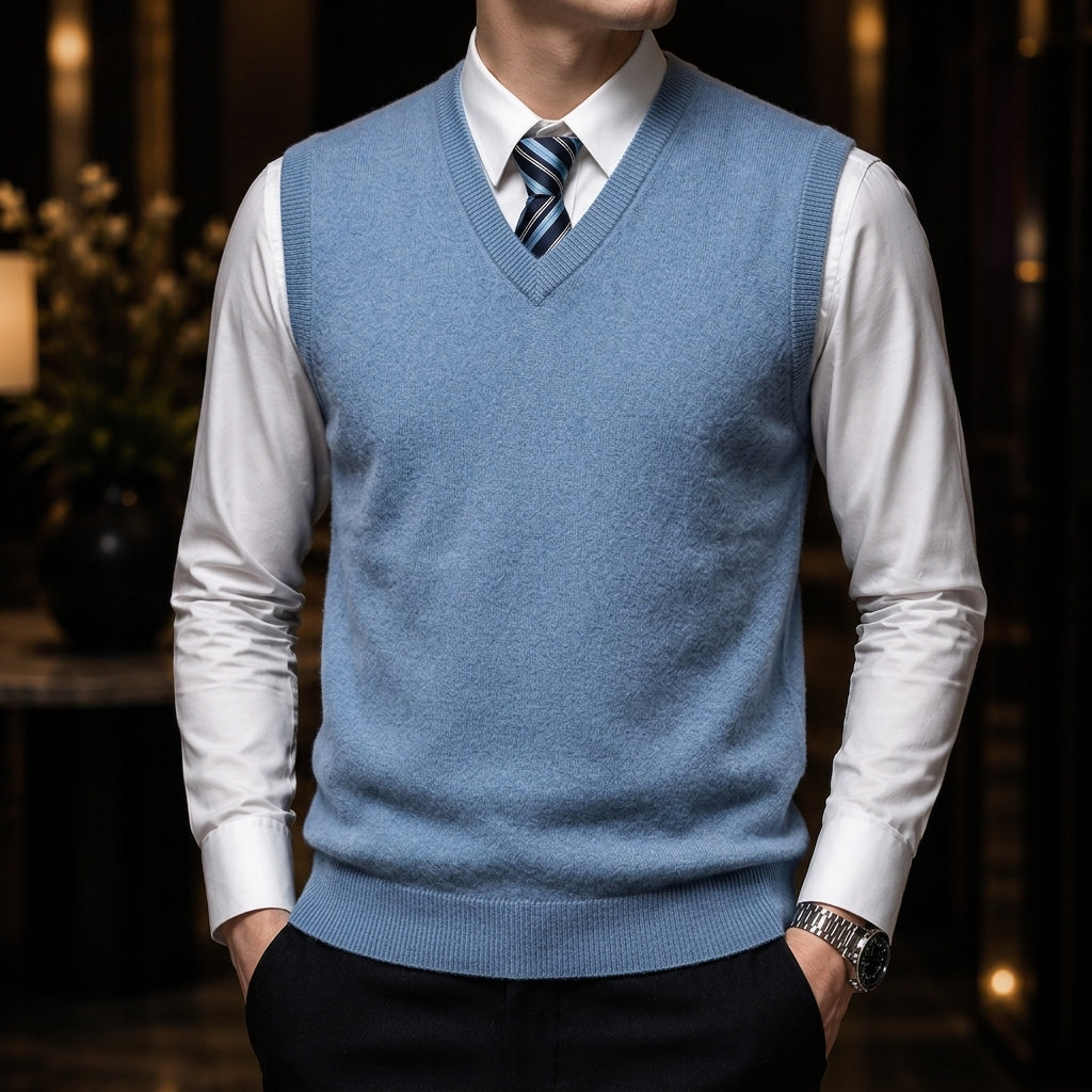 LIAM™ | Valence Cashmere Vest