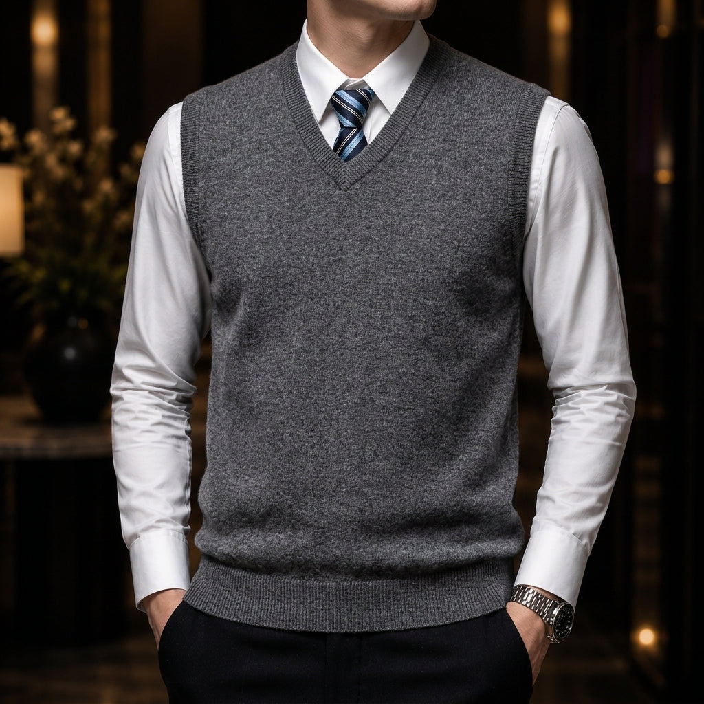 LIAM™ | Valence Cashmere Vest