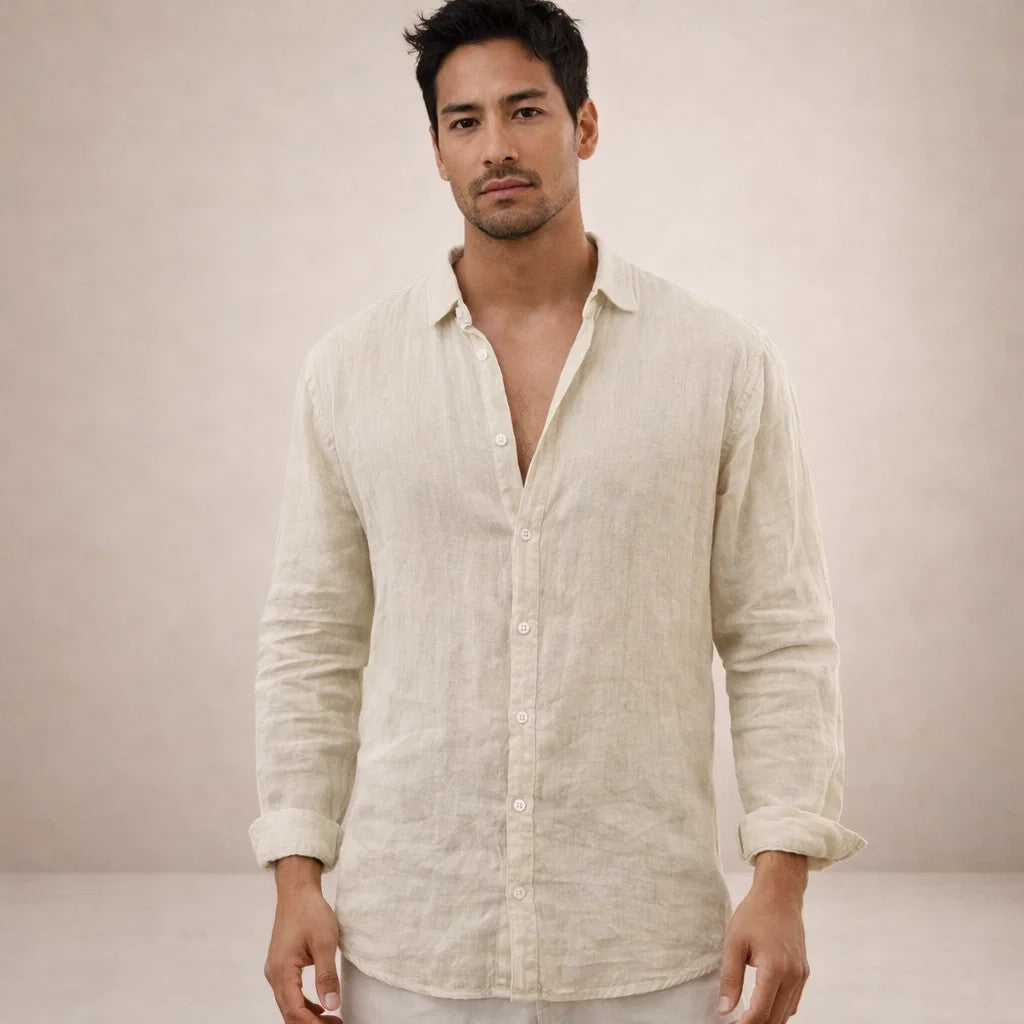 LIAM™ | Open Collar Shirt