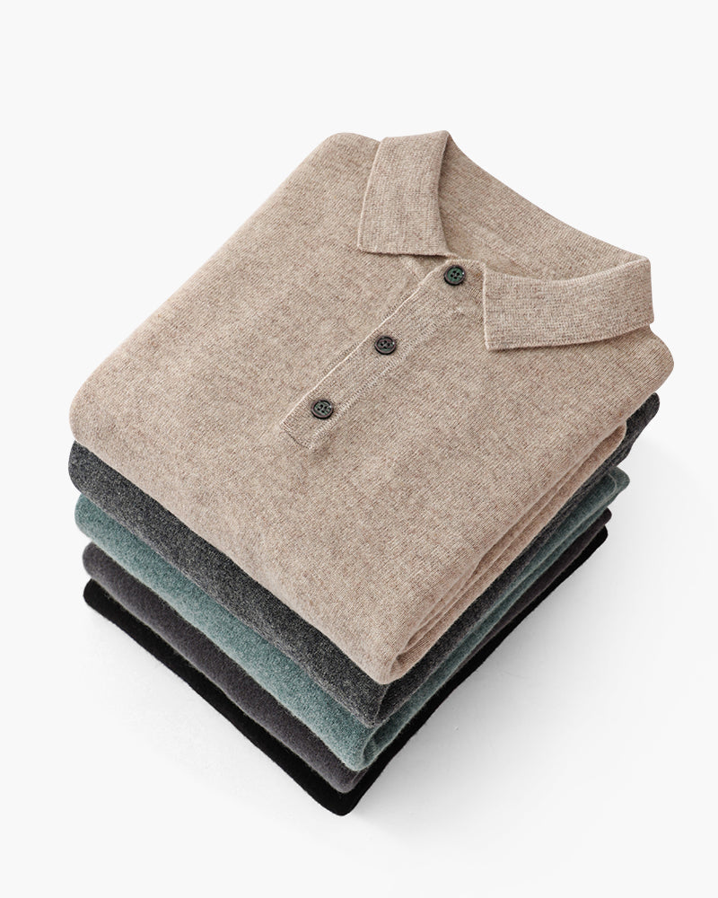 LIAM™ | CASHMERE POLO