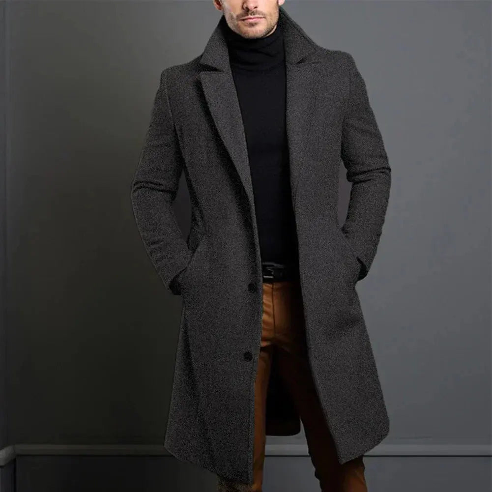 LIAM™ | Wool Overcoat