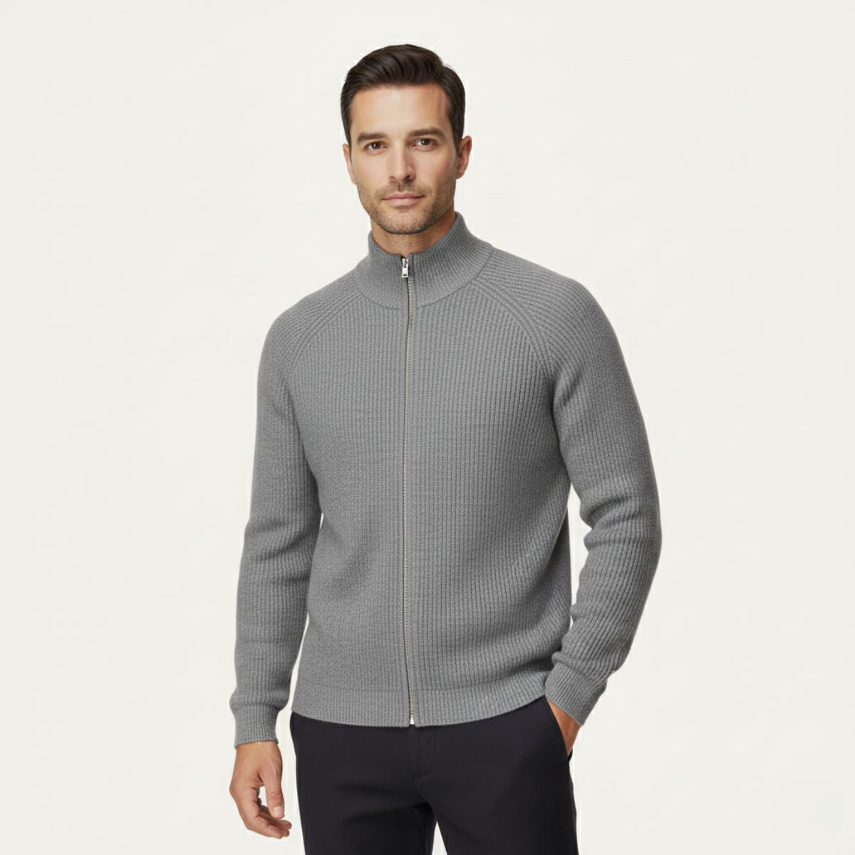 LIAM™ | Zip Knit