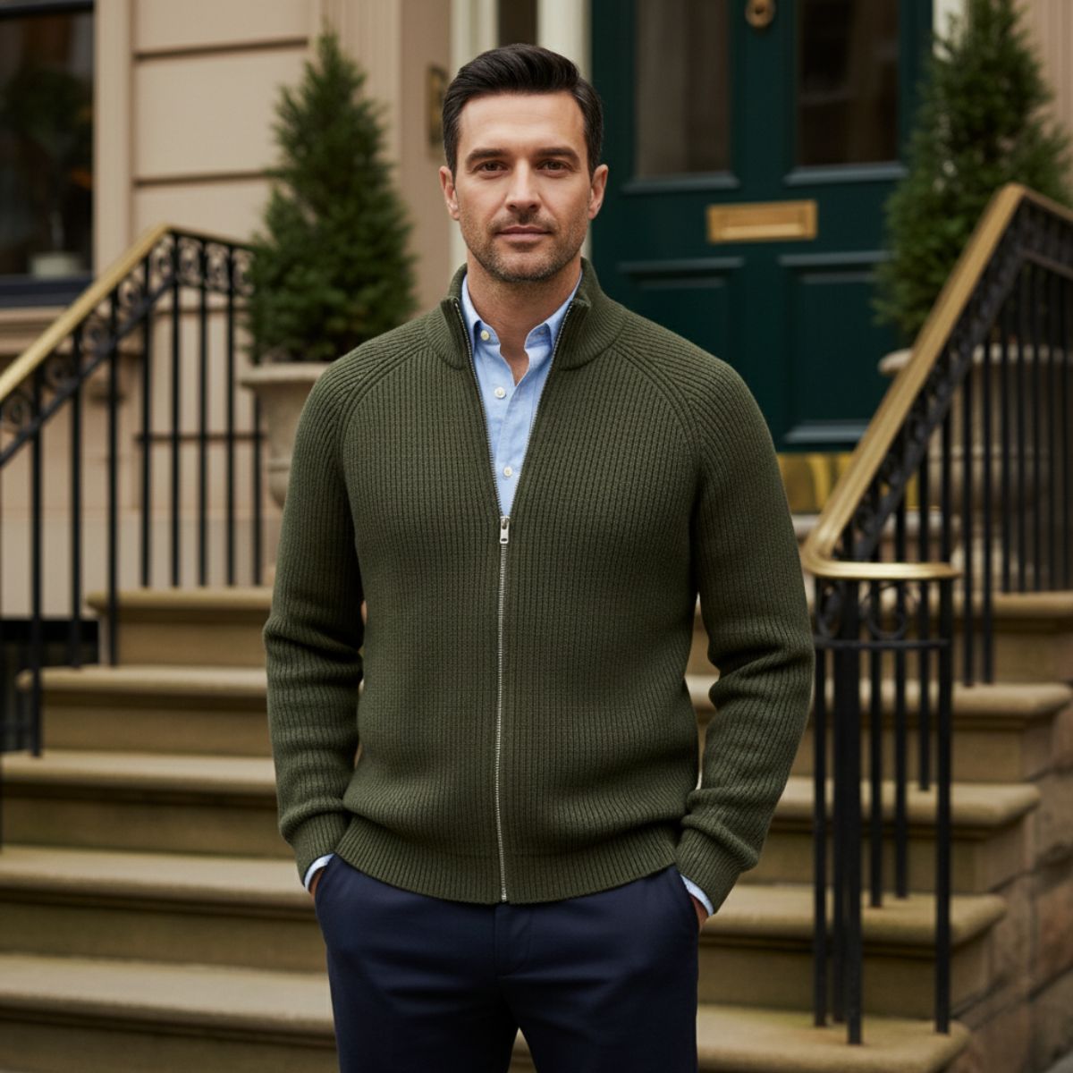 LIAM™ | Zip Knit