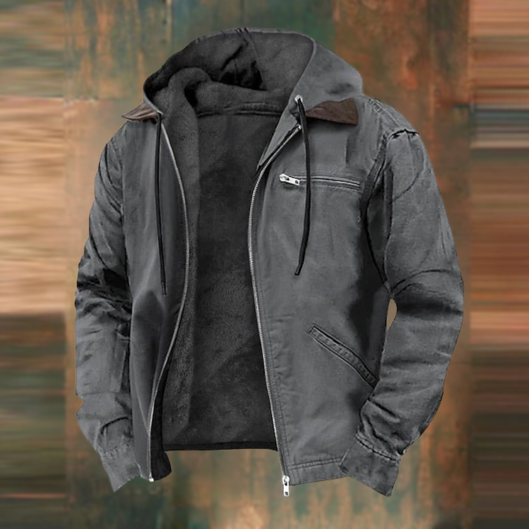 LIAM™ | Lined Hoodie Jacket