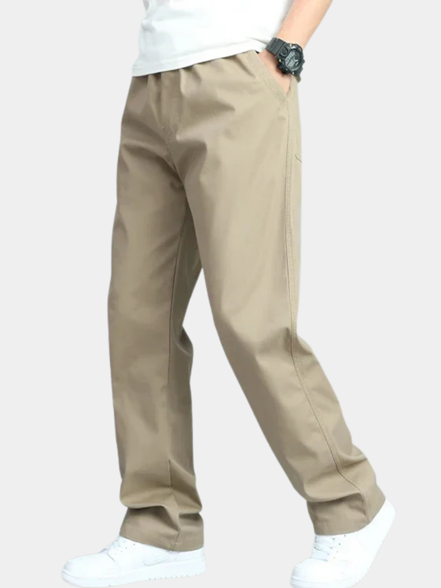 LIAM™ | WIDE COTTON PANTS