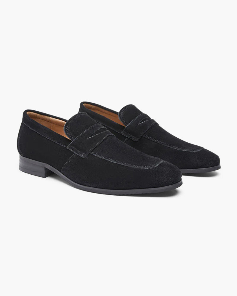LIAM™ | SUEDE PENNY LOAFERS