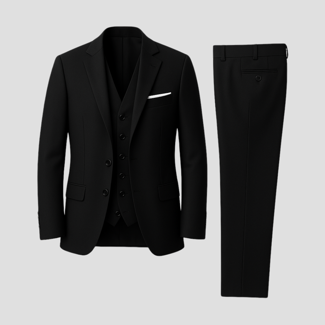 LIAM™ | Men's Waistcoat & Blazer Suit