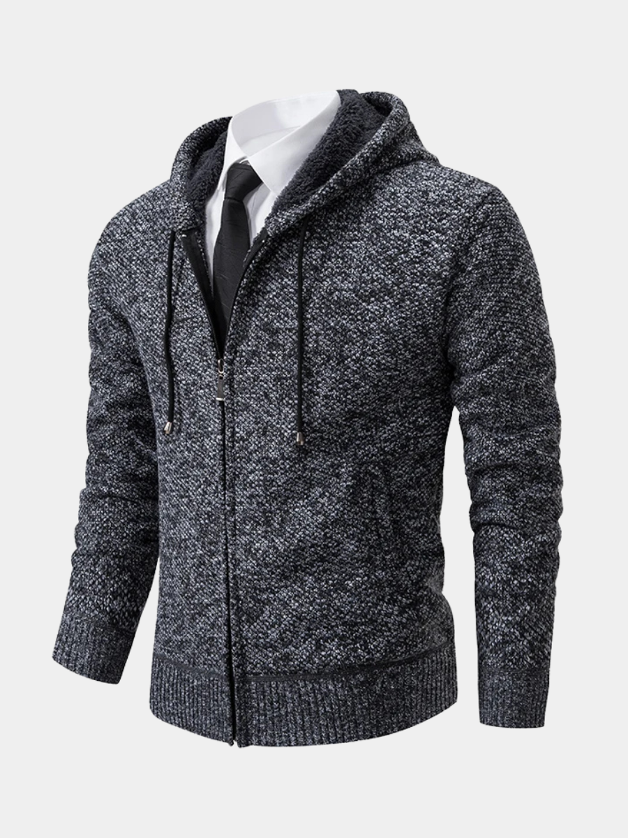 LIAM™ | FLEECE ZIP CARDIGAN