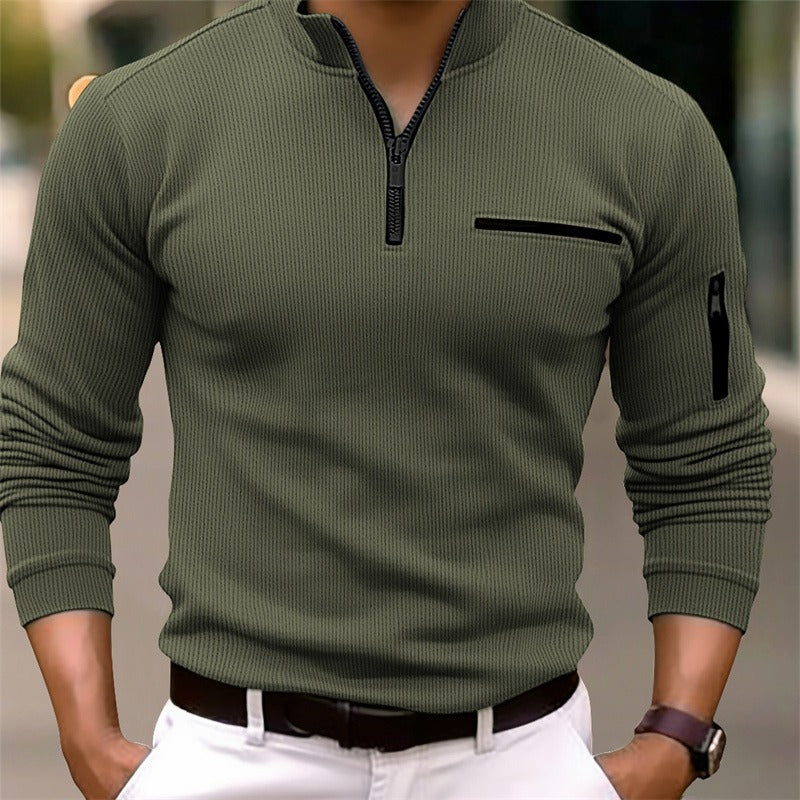 LIAM™ | ZIP COLLAR SHIRT FOR MEN