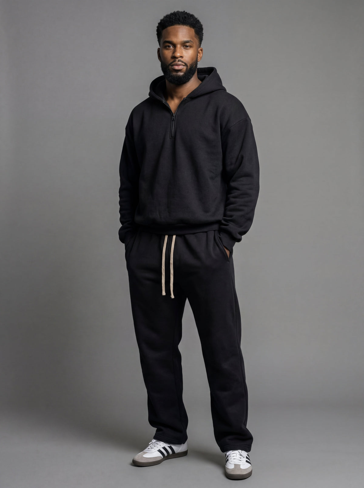 LIAM™ | Quarter-Zip Relaxed Tracksuit