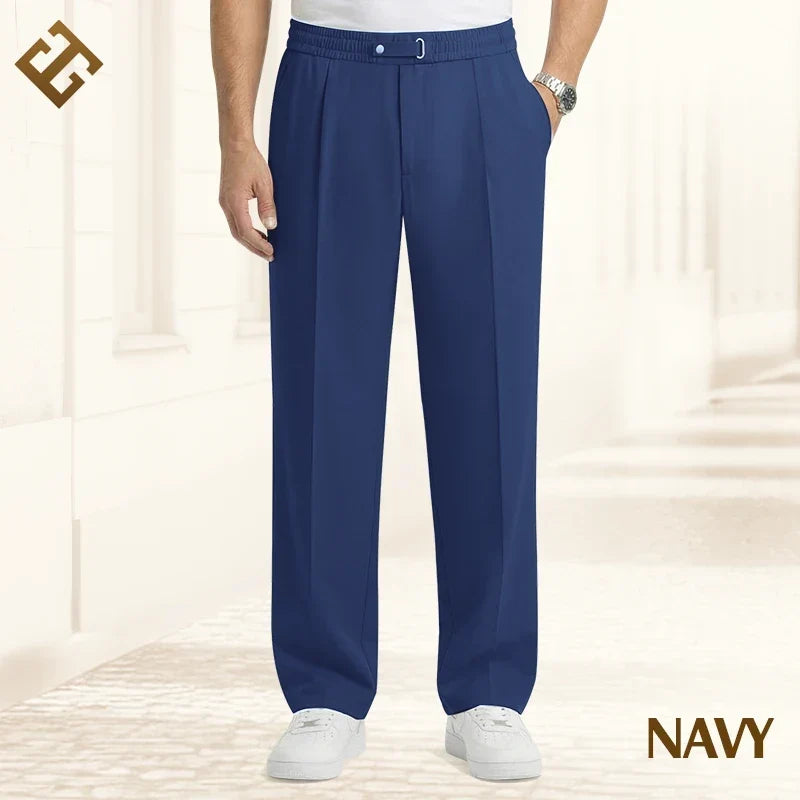 LIAM™ | EaseTailor - Flexible Straight Fit Smart Comfort Pants