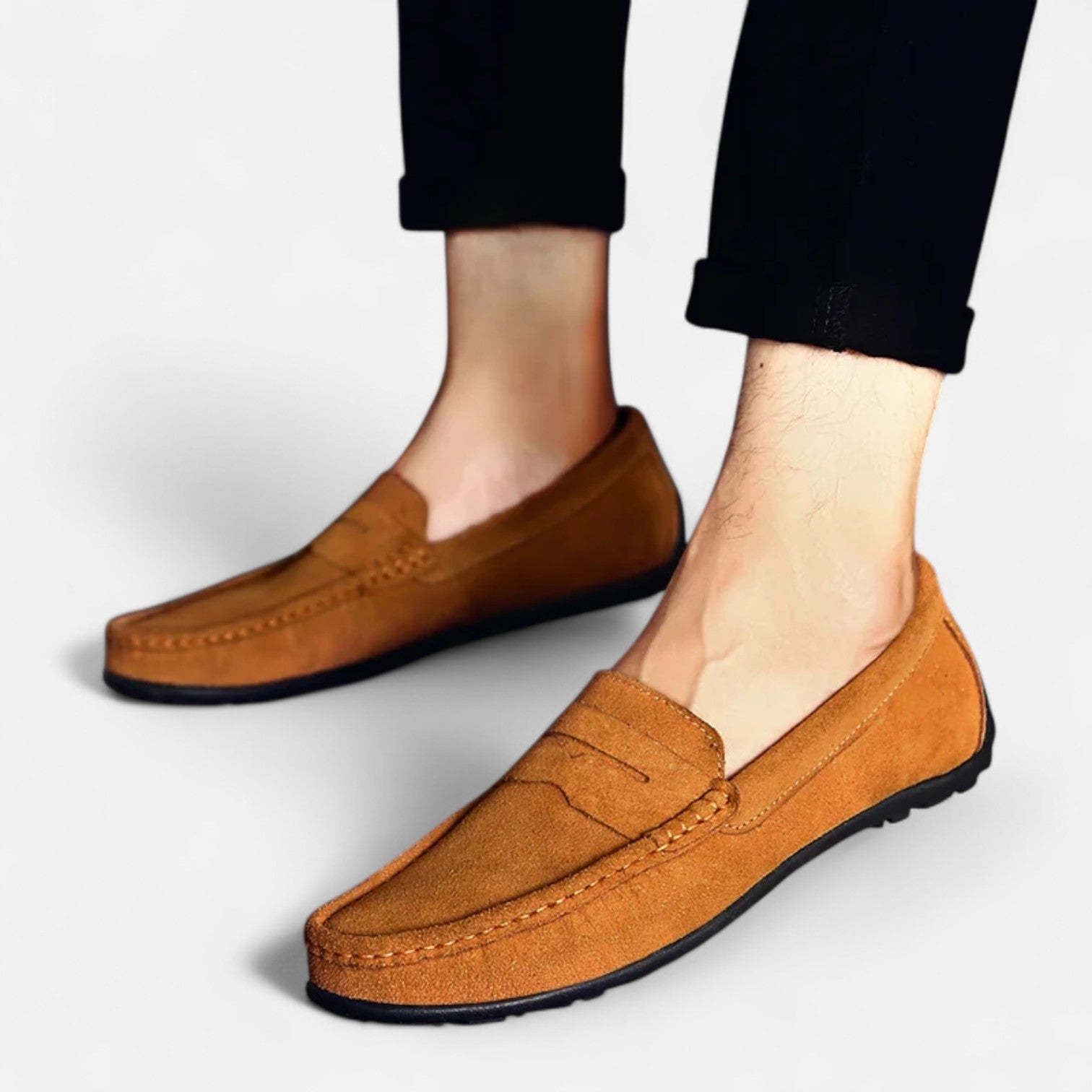 LIAM™ | Suede Slip-Ons