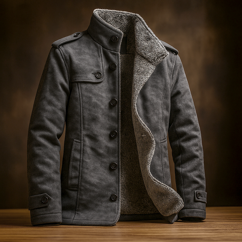 LIAM™ | Trenton Suede Overcoat