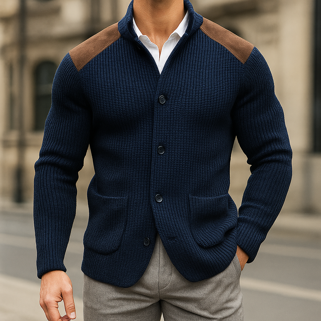LIAM™ | TEXTURED KNIT BLAZER