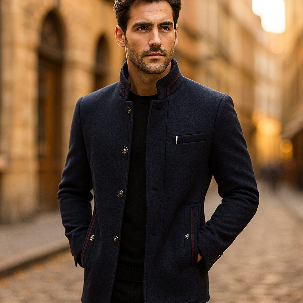LIAM™ | WOOL BLEND COAT