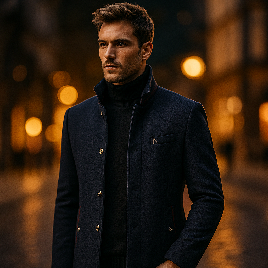 LIAM™ | WOOL BLEND COAT