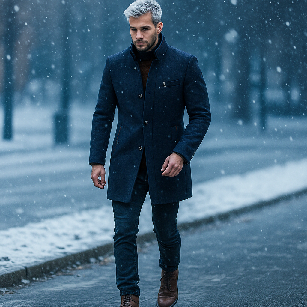 LIAM™ | WOOL BLEND COAT