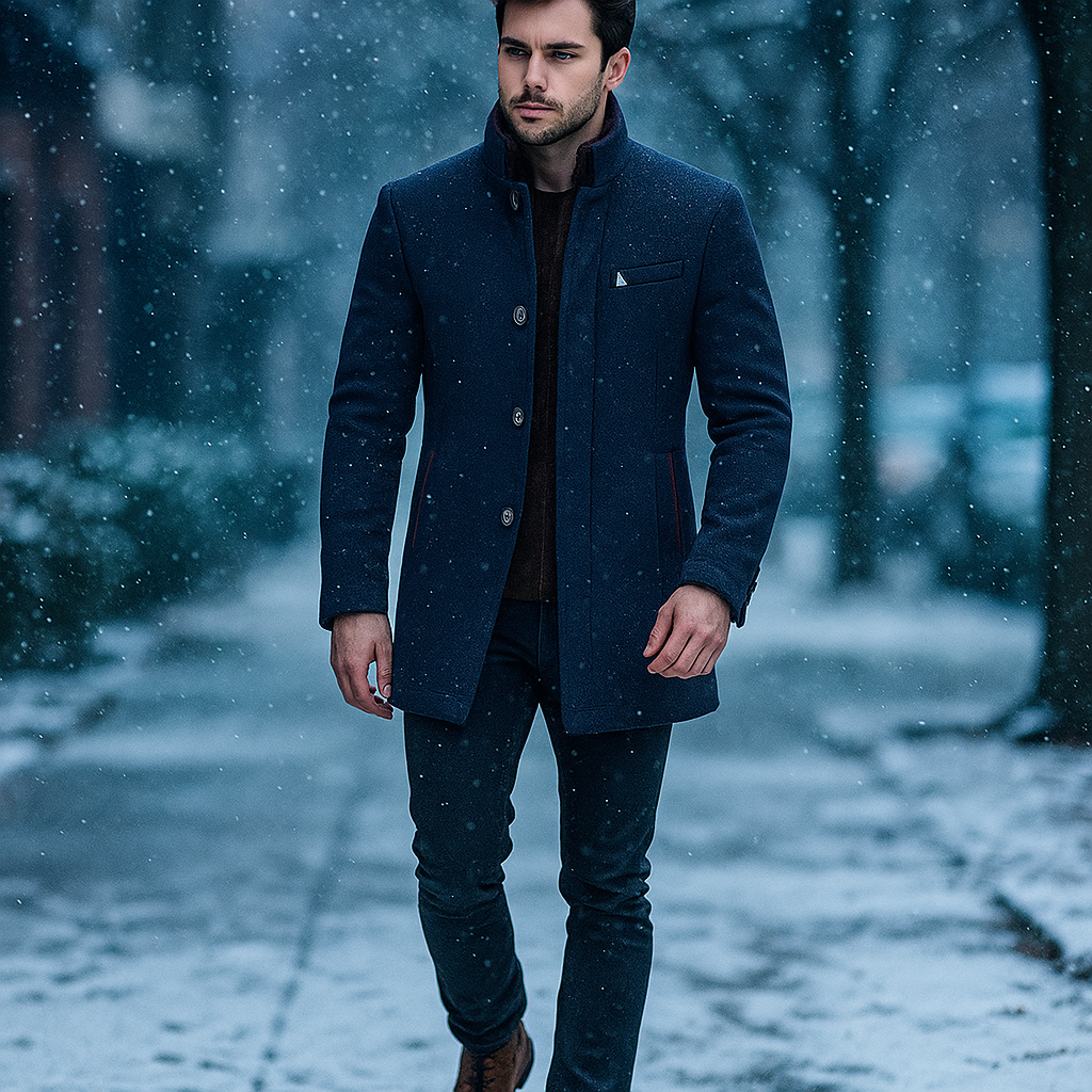 LIAM™ | WOOL BLEND COAT