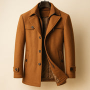 LIAM™ | LONG WOOL COAT FOR MEN