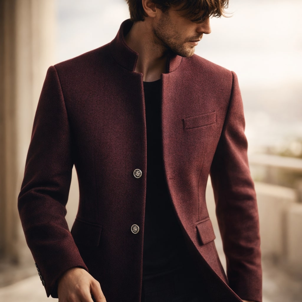 LIAM™ | HIGH-COLLAR MEN'S COAT