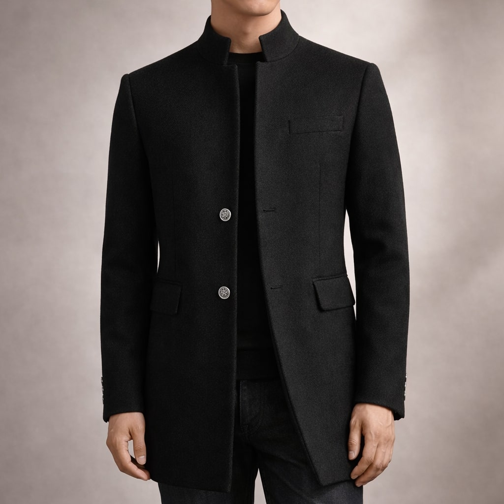 LIAM™ | HIGH-COLLAR MEN'S COAT