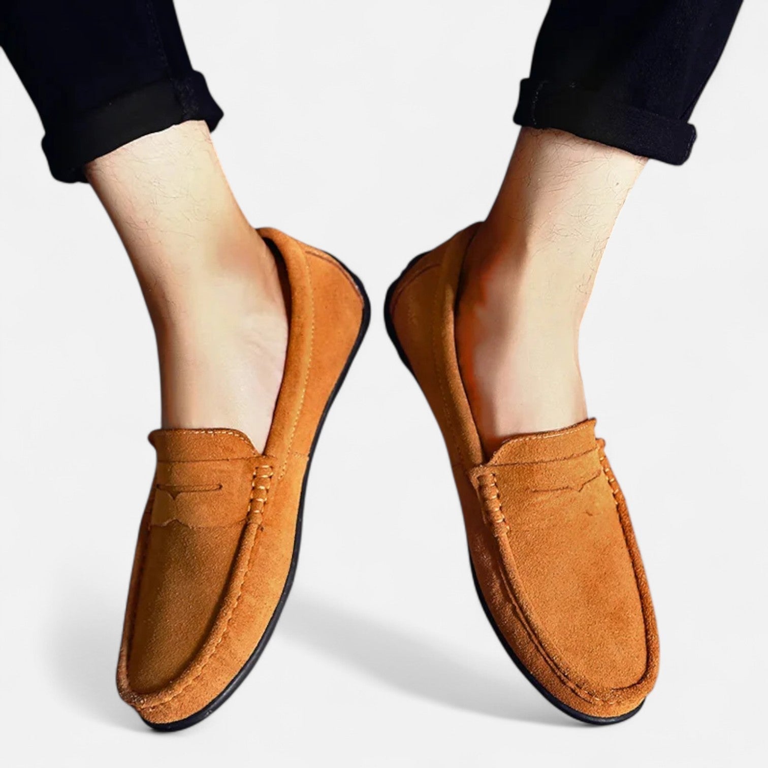LIAM™ | Suede Slip-Ons