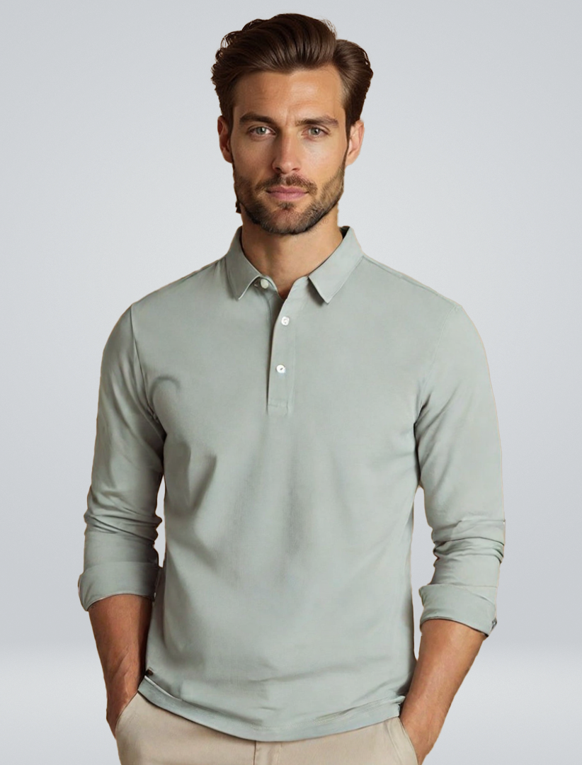 LIAM™ | Collared Long-Sleeve