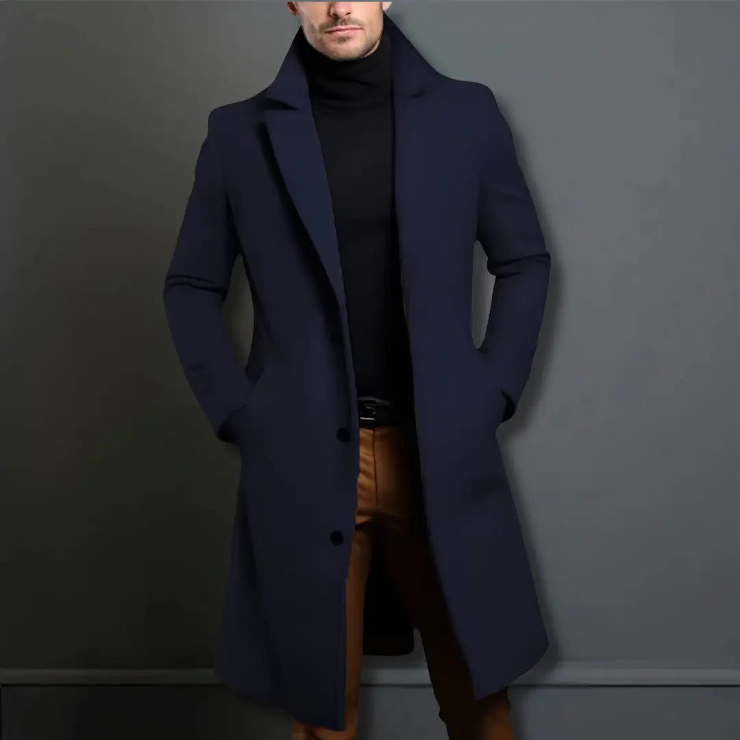 LIAM™ | Wool Overcoat