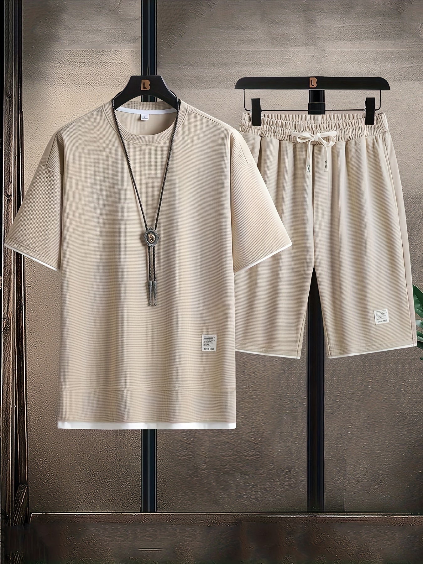 LIAM™ | Men's Tee Shorts Set